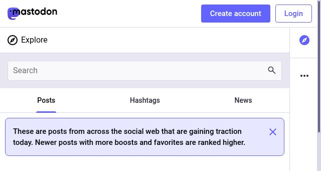 Screenshot of babka.social