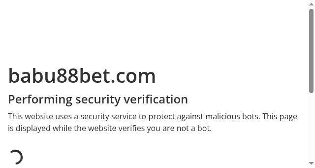Screenshot of babu88bet.com