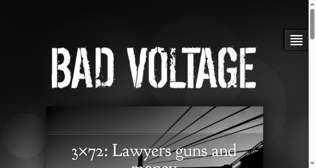 Screenshot of badvoltage.org