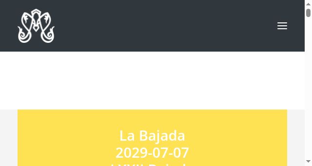 Screenshot of bajadaelhierro.com