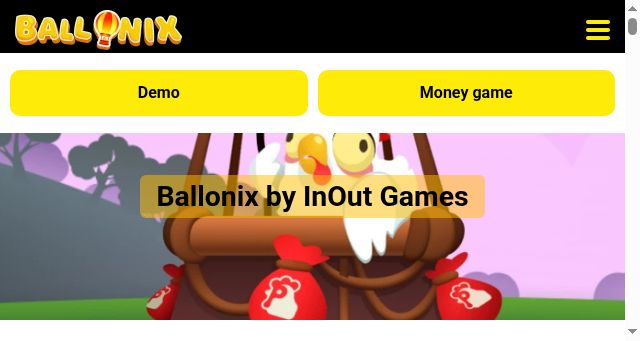 Screenshot of ballonix-inout.games