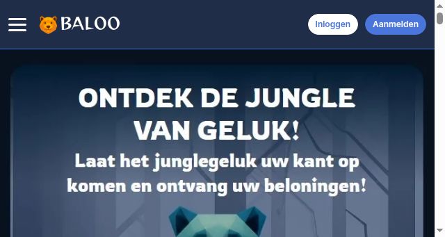 Screenshot of baloo-bet.net