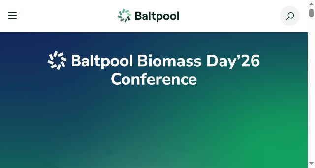 Screenshot of baltpool.eu