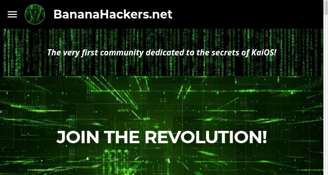 Screenshot of bananahackers.net