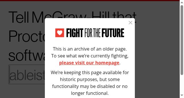 Screenshot of baneproctoring.com