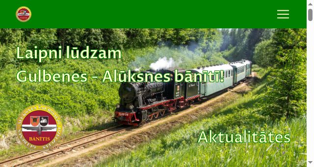 Screenshot of banitis.lv