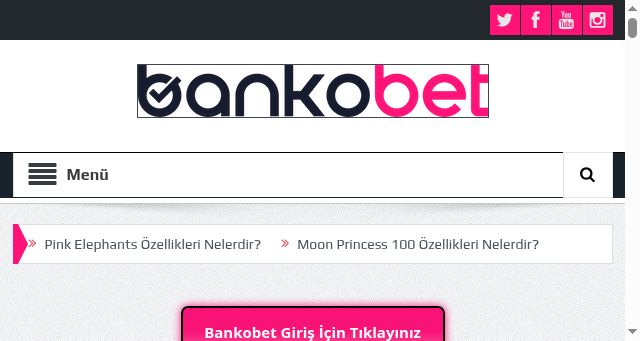 Screenshot of bankobet.co
