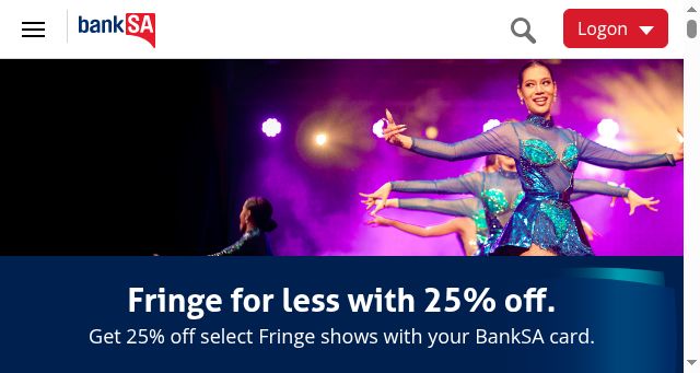 Screenshot of banksa.com.au