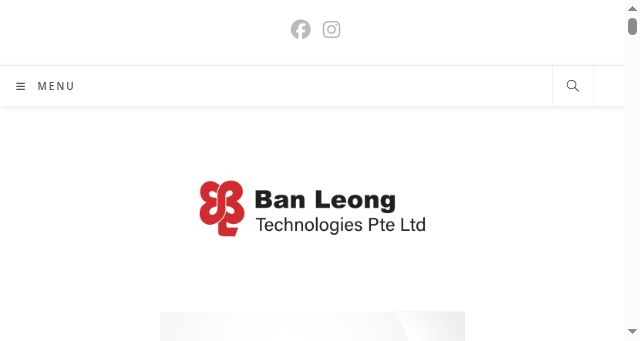 Screenshot of banleong.com
