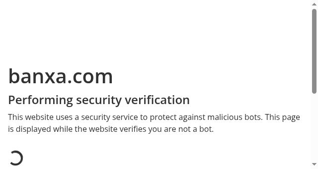 Screenshot of banxa.com