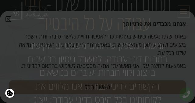 Screenshot of barak-adv.co.il