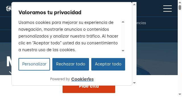 Screenshot of barraquer.com