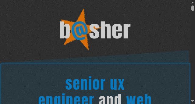 Screenshot of basher.biz