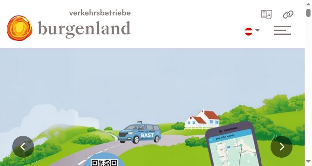 Screenshot of bast-burgenland.at