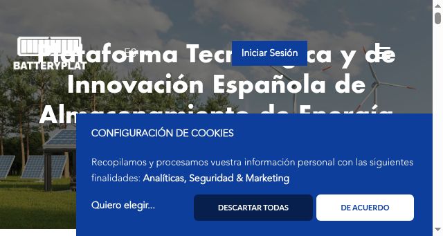 Screenshot of batteryplat.com