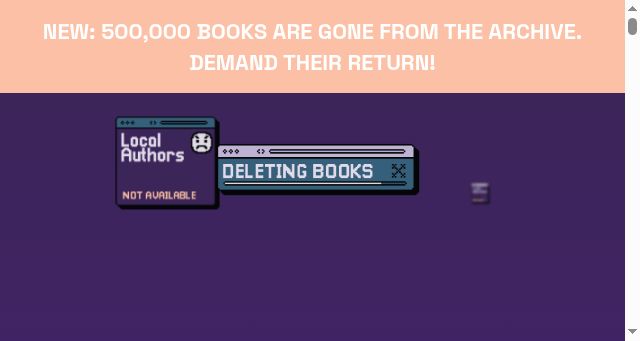 Screenshot of battleforlibraries.com