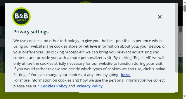 Screenshot of bbhotels-group.com