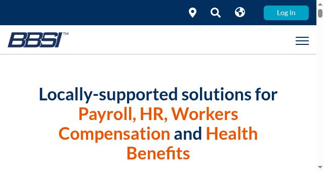 Screenshot of bbsi.com