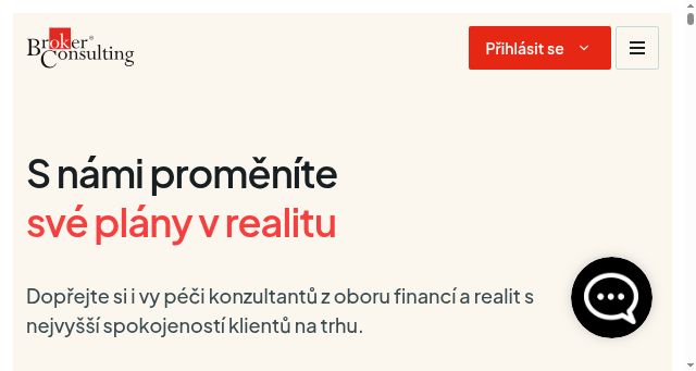 Screenshot of bcas.cz