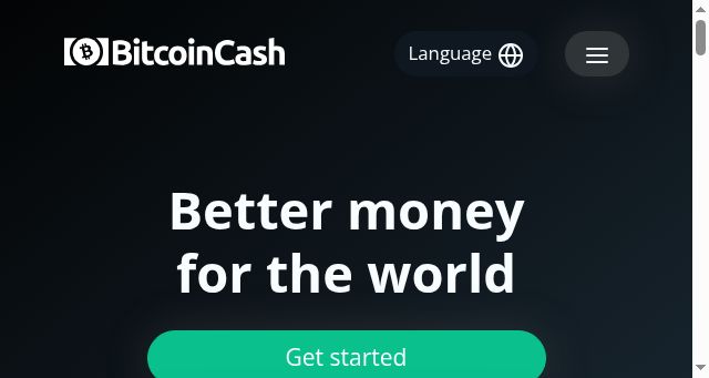 Screenshot of bch.info