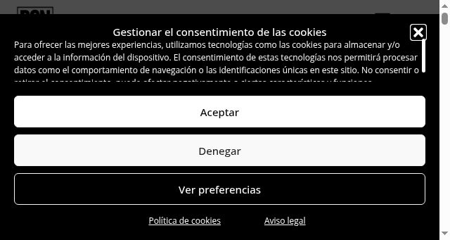 Screenshot of bcnfashion.es