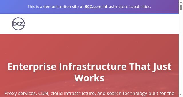 Screenshot of bczcentral.com