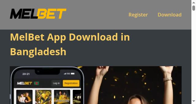 Screenshot of bdmelbet.com