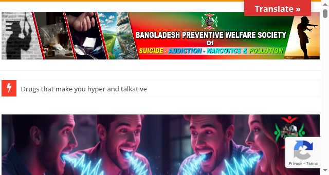 Screenshot of bdwelfaresociety.org