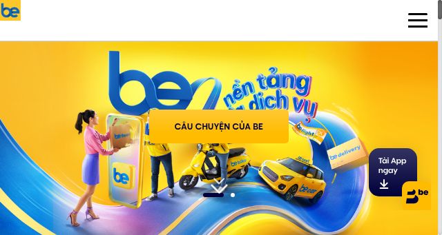 Screenshot of be.com.vn