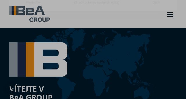 Screenshot of bea-group.com