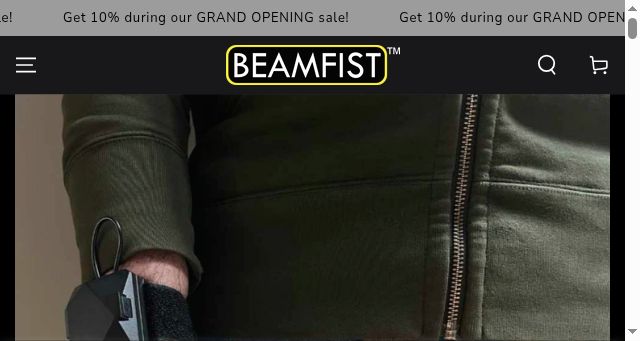 Screenshot of beamfist.com