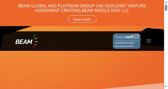 Screenshot of beamforall.com