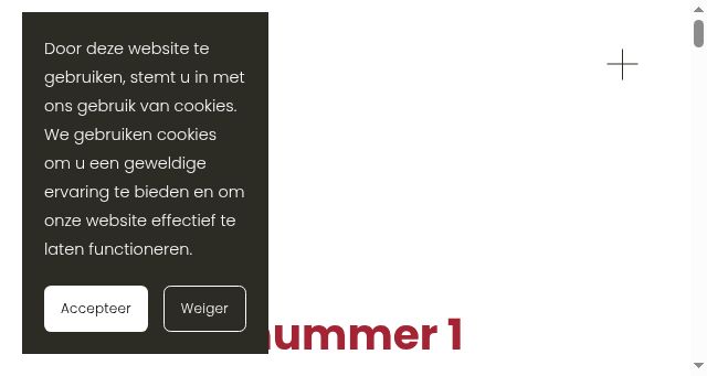 Screenshot of bean-co.nl