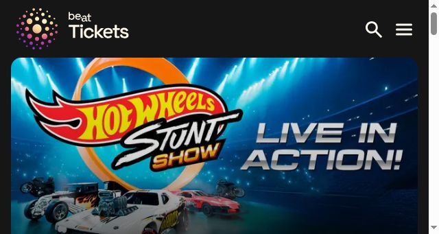 Screenshot of beat-tickets.be