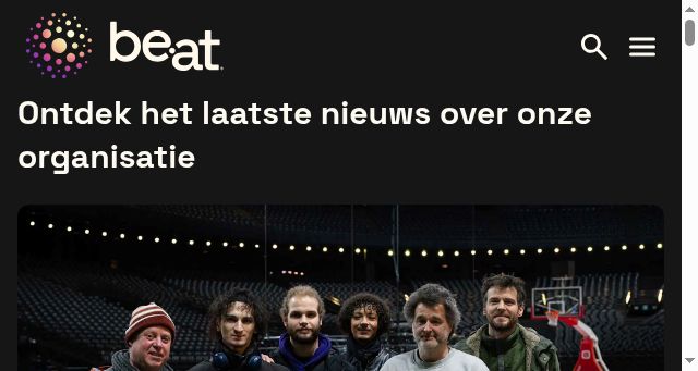 Screenshot of beatvenues.be