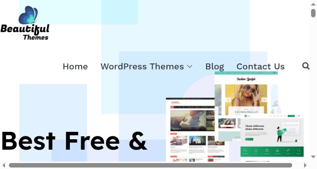 Screenshot of beautifulthemes.com