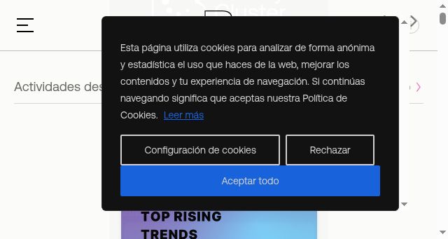 Screenshot of beautycluster.es