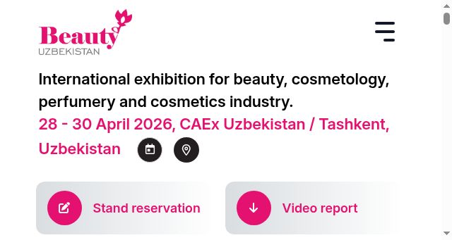 Screenshot of beautypro.uz