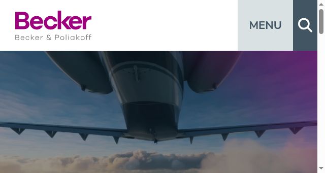 Screenshot of beckerlawyers.com