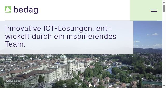 Screenshot of bedag.ch
