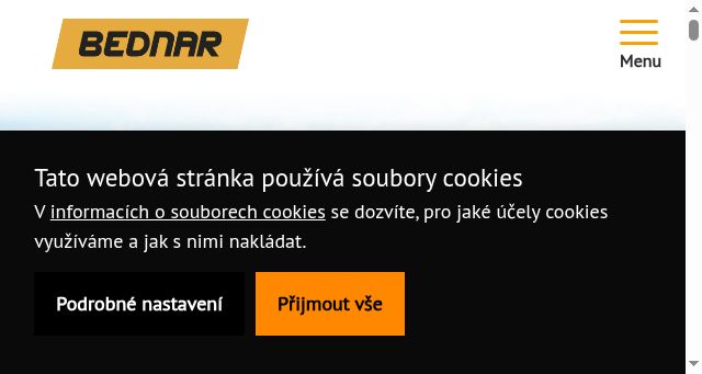 Screenshot of bednar-sila.com