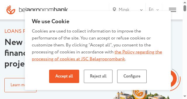 Screenshot of belapb.by