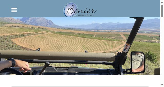 Screenshot of benierglobalwines.nl
