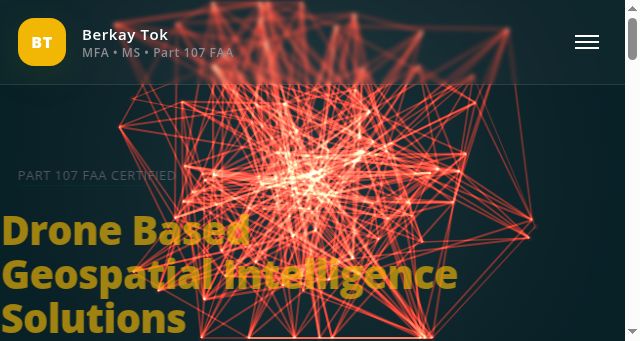 Screenshot of berkaytok.com