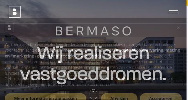 Screenshot of bermaso.be
