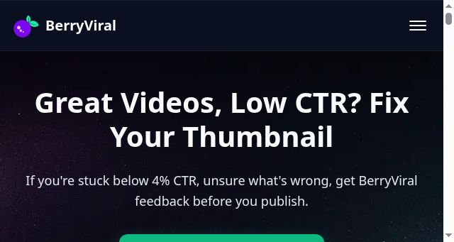 Screenshot of berryviral.com