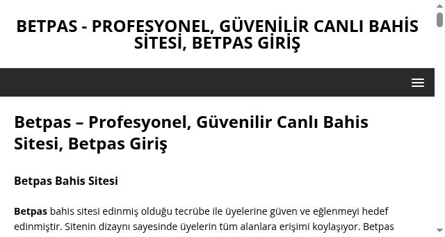 Screenshot of betpastr.com