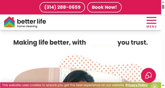 Screenshot of betterlifehome.com