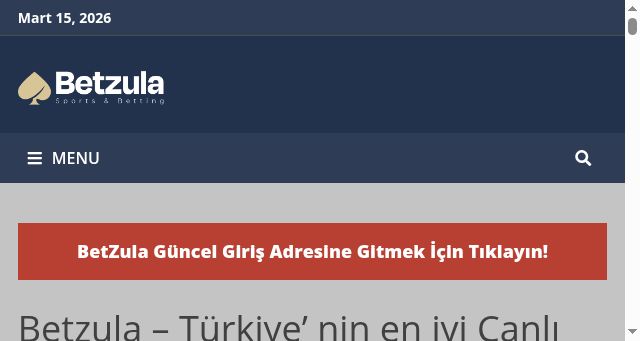 Screenshot of betzula.info