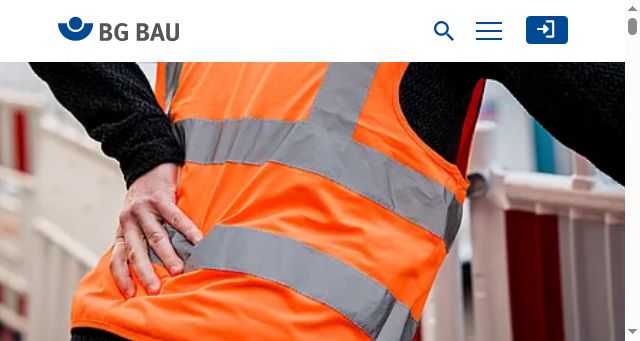 Screenshot of bgbau.de